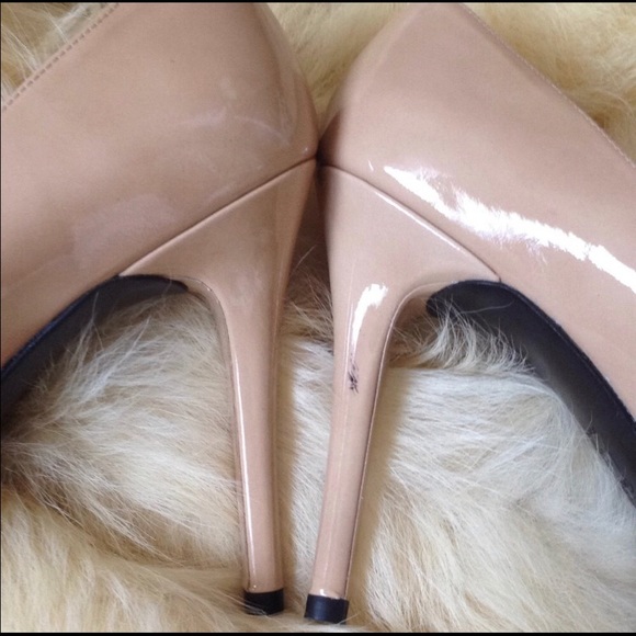 Stuart Weitzman nude patent heels 9.5 - Picture 4 of 4